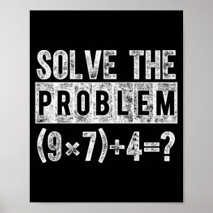 Lustiger 67 Meme Pemdas Grundschul-Mathe-Lehrer-Ge Poster