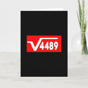 Lustiger 67 Meme Quadratwurzel 4489 Slang Matheleh Karte