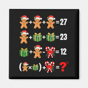 Lustiger 67 Meme Süßigkeiten Froher Santa Mathe Le Magnet