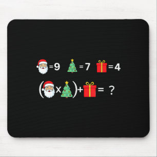 Lustiger 67 Meme Weihnachten Mathelehrer Santa Sec Mousepad