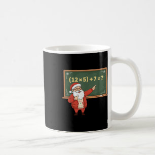 Lustiger 67 Six Seven Mathelehrer Weihnachten Meme Kaffeetasse