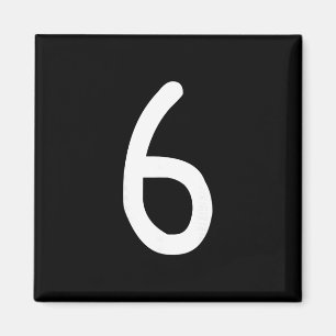Lustiger 67 Six Seven Meme passendes Halloween-Kos Magnet