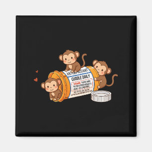 Lustiger Affe Antidepressivum Zoo Jungen Mädchen K Magnet