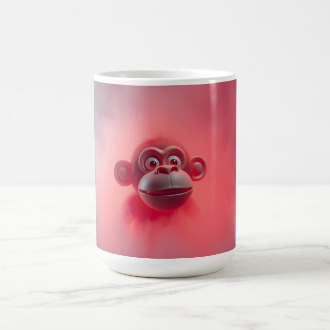 Lustiger Affe Kaffeetasse (Mittel)