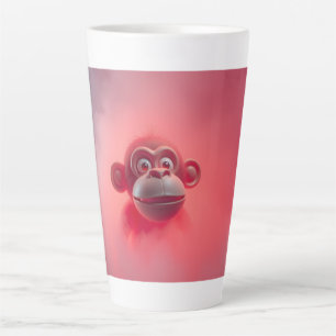 Lustiger Affe Milchtasse