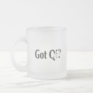 Lustiger Akupunktur-Becher & Energiefluss-Geschenk Mattglastasse