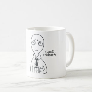 Lustiger Alien-Büro-Kaffeebecher - Künstlerisch mü Kaffeetasse