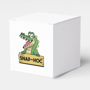Lustiger Alligatorliebhaber und Krokodilpfleger Geschenkschachtel