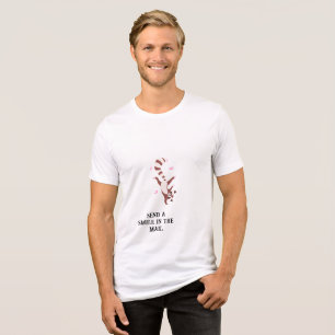 lustiger Alltagsbeutel",Tanzender Waschbär Breakda Tri-Blend Shirt