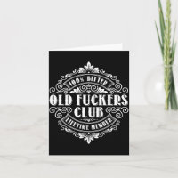 Lustiger Alter Forers Club 100% Bitter Lebenslange