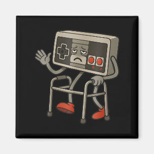 Lustiger Alter Gamer Gaming Retro 80er 90er Retro Magnet