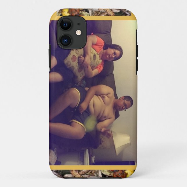 Lustiger alter ungeschickter Familien-Foto iPhone Case-Mate iPhone Hülle (Rückseite)