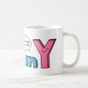 Lustiger amüsanter Wortwitz Kaffeetasse