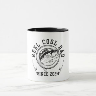 Lustiger Angel-Spruch - Reel Cool Dad seit 2024 Tasse