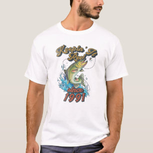Lustiger Angelgeburtstag Seit 1991 Bleibt Echt T-Shirt