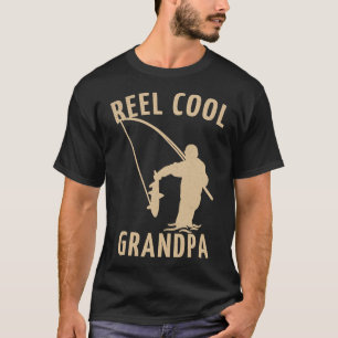 Lustiger Angler-Opa Rentner Reel Cool T-Shirt