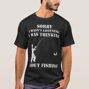 Lustiger Angler-Vater Großvater Entschuldigung Ich T-Shirt