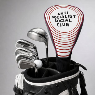 Lustiger Anti-Sozialistischer Sozialclub Sozialism Golf Headcover