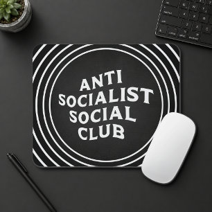 Lustiger Anti-Sozialistischer Sozialclub Sozialism Mousepad