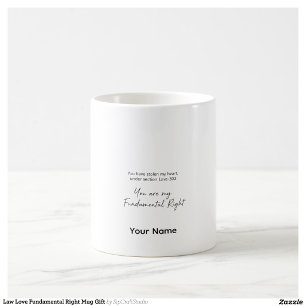 Lustiger Anwalt Geschenk Recht Personalisierter Be Kaffeetasse