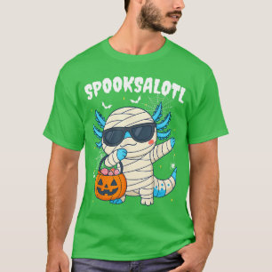 Lustiger Aolotl Halloween für Jungen Mädchen Jugen T-Shirt