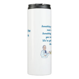 Lustiger Apotheker Thermosbecher