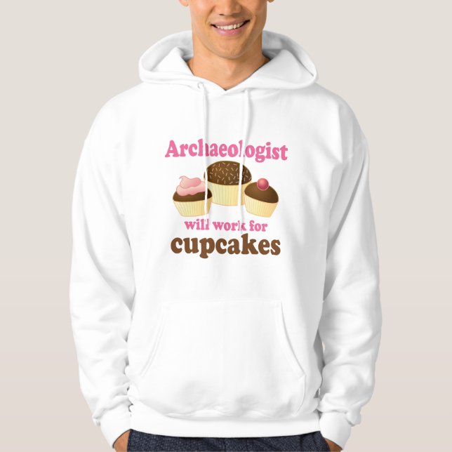 Lustiger Archäologe Hoodie (Vorderseite)