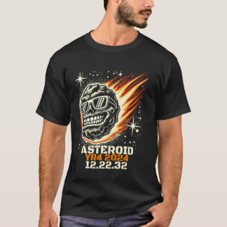 Lustiger Asteroid 2032 YR4 Asteroid 2024 YR4 Aster T-Shirt