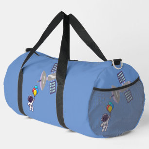 lustiger Astronaut Duffle Bag
