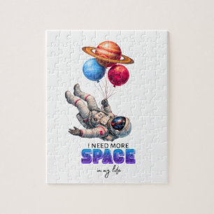 Lustiger Astronaut Planet Ballons - Ich brauche me