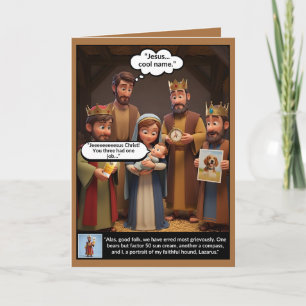 Lustiger Atheist Karte