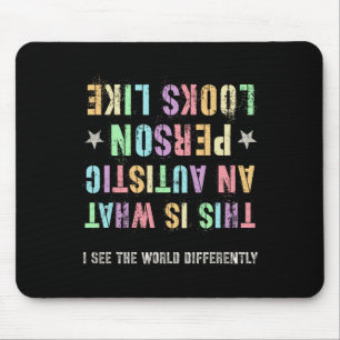 Lustiger Autismus So sieht ein autistischer Kriege Mousepad