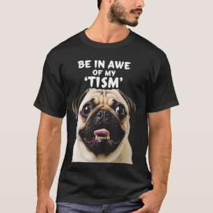 Lustiger Autismus-Stolz Autistische Hunde Liebhabe T-Shirt