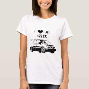 Lustiger Auto-T - Shirt Pontiacs Aztek