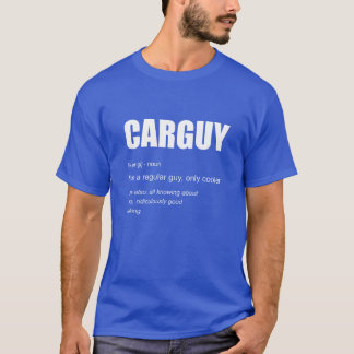 Lustiger Auto-Typ Definition lustig T-Shirt