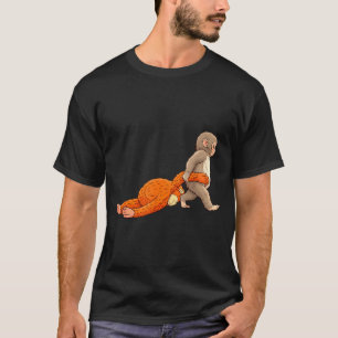 Lustiger Baby-Affe schlägt süßes Tier Männer Fraue T-Shirt