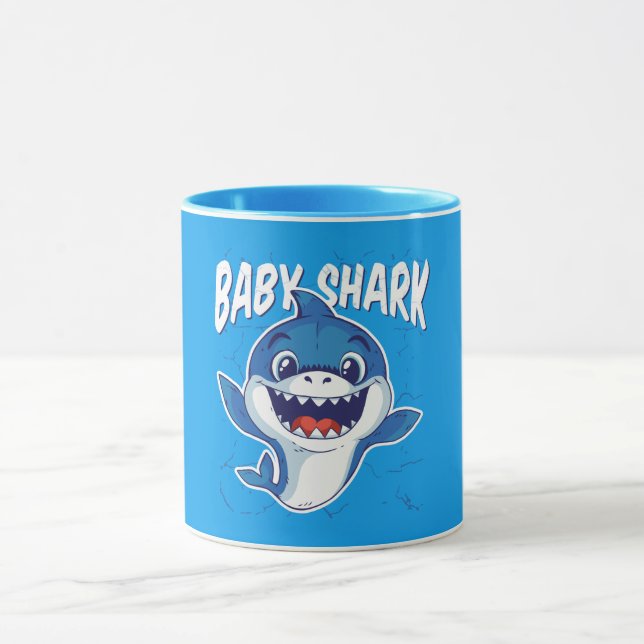 LUSTIGER BABY-HAIFISCH TASSE (Zentrum)