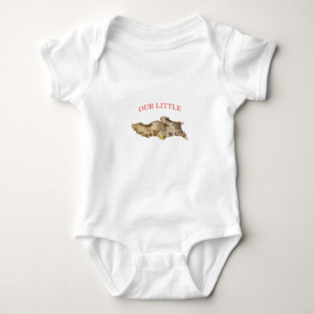 Lustiger Babybodysuit wenig Ingwerwurzel Redhead Baby Strampler (Vorderseite)