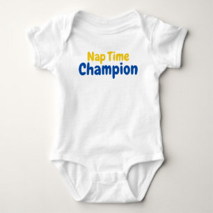 Lustiger Babyschlaf Humor Baby Strampler