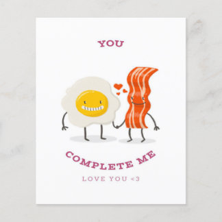 Lustiger Bacon-Ei-Komplett | Bestes Geschenk für S Flyer