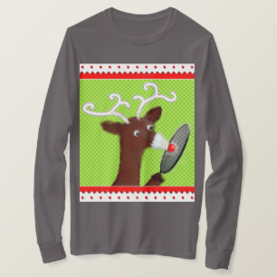 Lustiger Badminton T-Shirt