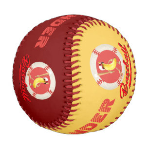 Lustiger Banana Slugger Baseball Custom Grafik