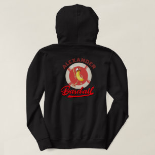 Lustiger Banana Slugger Baseball Custom Grafik Hoodie