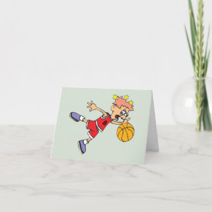 Lustiger Basketball-Verlust Karte