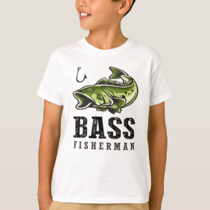 Lustiger Bass-Angler-Angler-Fisch-Angler-Zitat T-Shirt