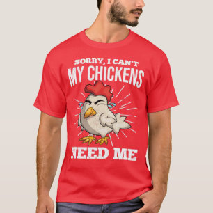 Lustiger Bauernhof Bauer Landwirtschaft Tier Huhn T-Shirt
