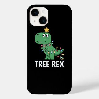 Lustiger Baum Rex Weihnachten Dinosaurier Feiertag Case-Mate iPhone 14 Hülle