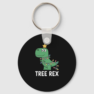 Lustiger Baum Rex Weihnachten Dinosaurier Urlaub P Schlüsselanhänger