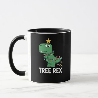 Lustiger Baum Rex Weihnachten Dinosaurier Urlaub P Tasse