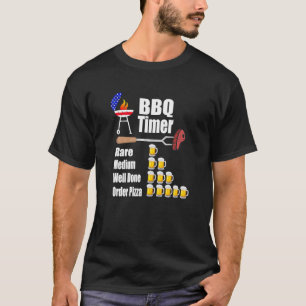 Lustiger BBQ-Timer Barbecue-Grill Grilling-Geschen T-Shirt
